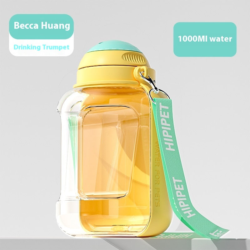 New Dog Large Capacity Drinking Bottle