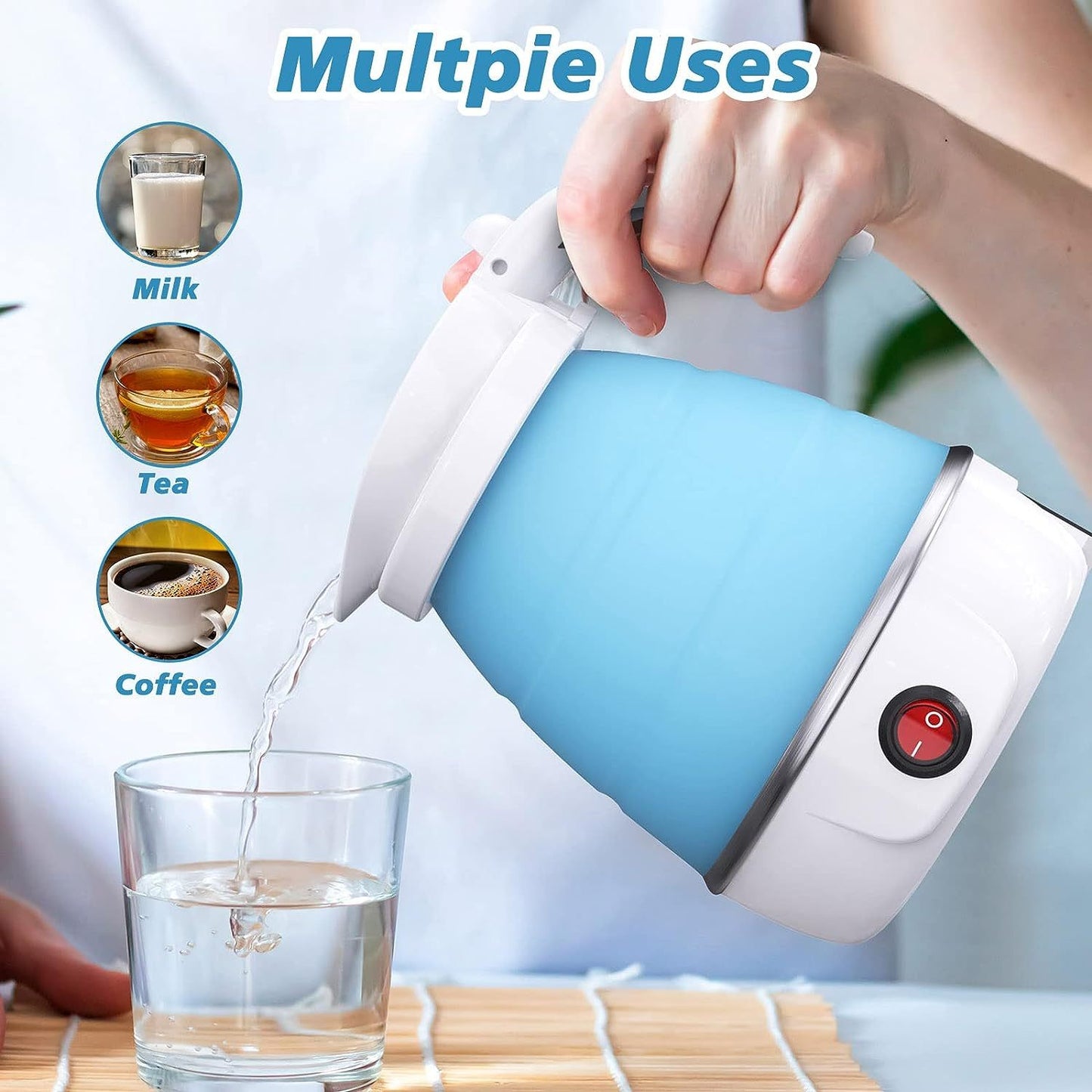 Folding Electric Portable Kettle